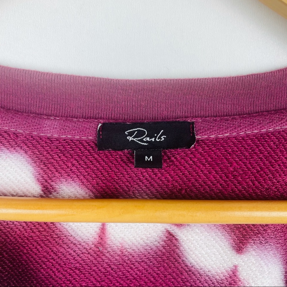 Rails Theo Soft Sweatshirt In Cranberry M - image 5